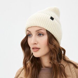 Adidas GS2099 Cuff Knit Beanie Winter Hat Wonder White